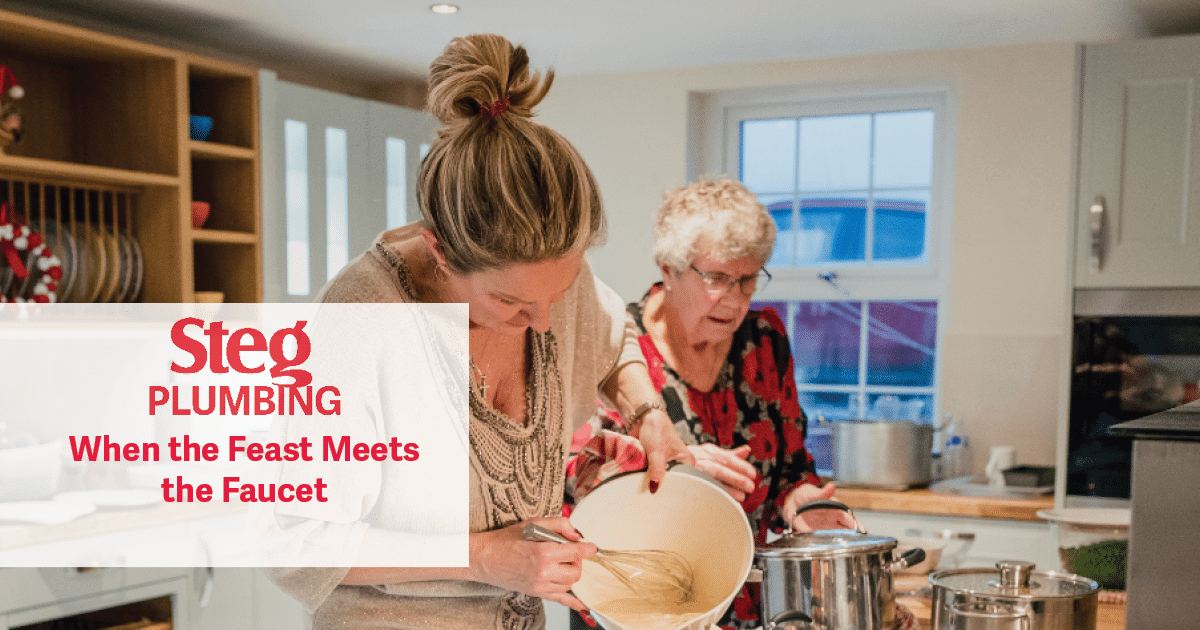 a person standing in a kitchen